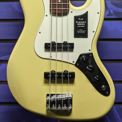 Fender Fender Player II Jazz Bass®, Rosewood Fingerboard, Hialeah Yellow 2022 - Present - Hialeah Yellow image 4
