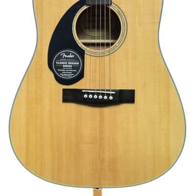 Fender CD-60S Left-Handed Dreadnought - Natural image 1