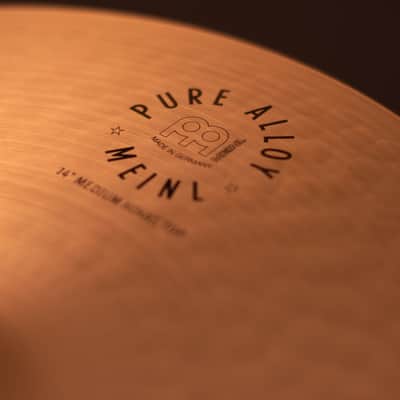 Meinl 14" Pure Alloy Medium HiHats image 2