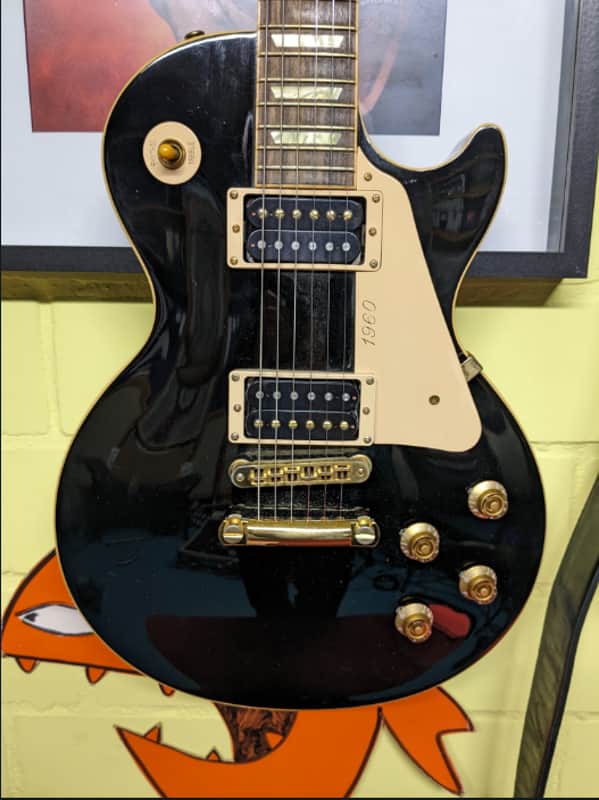 Gibson Les Paul Classic 1960, BJ 2007 - Ebony, 3,5 kg / 7,7 lbs image 1