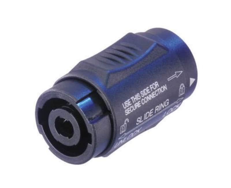 New Neutrik NL4MMX Speakon Locking 2 and 4 Pole Coupler Female - Female Adapter image 1