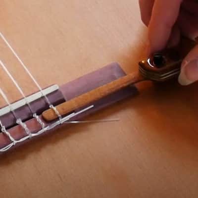 Kna NG-2 | Bridge Mounted Portable Piezo Pickup for Classical / Flamenco Guitar w/Volume Control image 6