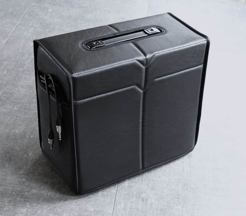 Combo Amp Cover Cover MARSHALL ORIGIN 50C - Black leatherette  cover waterproof full padding