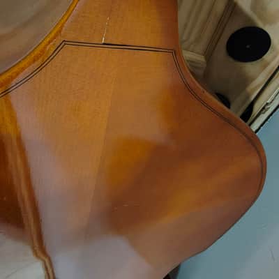 Johannes Kohr K54C 1995 3/4 carved bass image 8