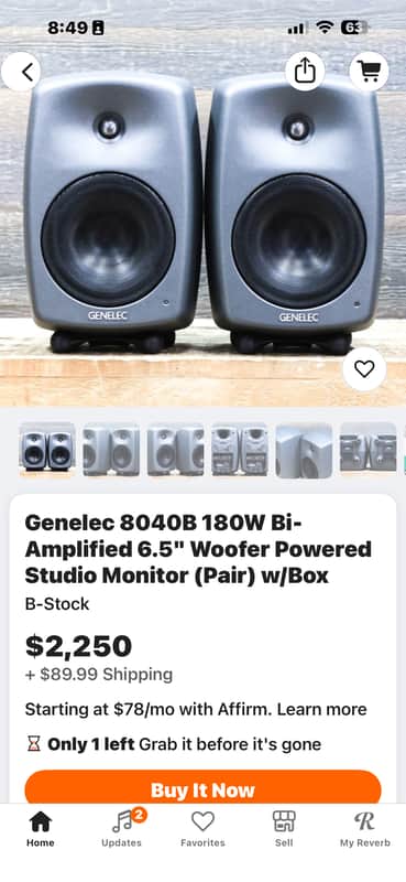 Genelec 8040A 6.5