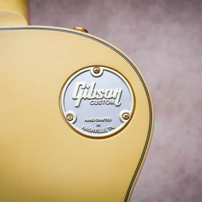 GIBSON USA Custom Shop Dealer Select 68 Les Paul Custom "Heavy Antique White + Ebony" (2025) image 18