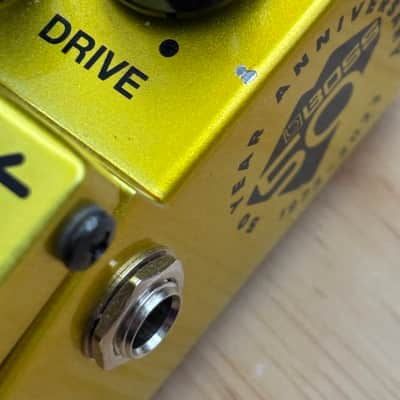 BOSS Super OverDrive SD-1 Limited 50th Anniversary Gold image 2