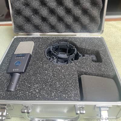 AKG C414 XLS Large Diaphragm Multipattern Condenser Microphone 2010s - Black image 4