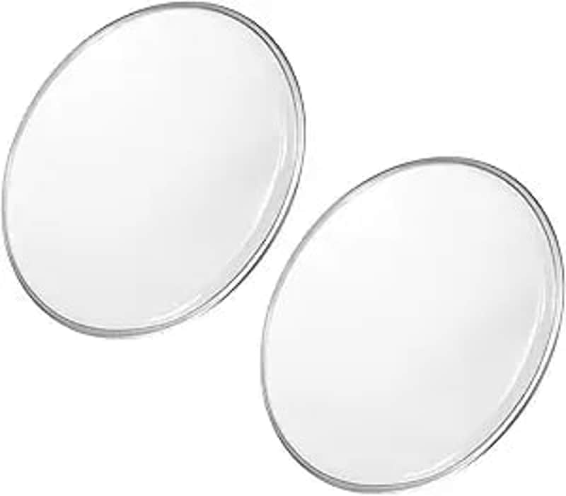 10 Inch Drum Head Drum Skin Sound Controlled PET Material, Transparent, Pack of 2 image 1