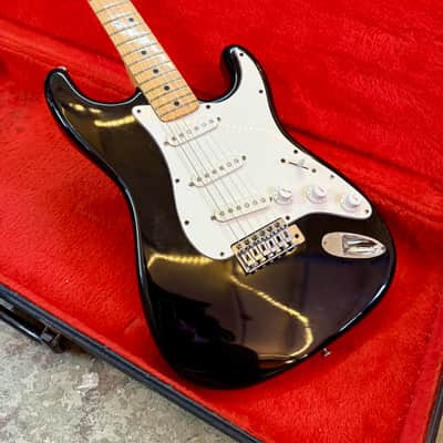 Fernandes Burny Custom Strat c 1970’s blackie original vintage mij Stratocaster japan matsumoku image 2