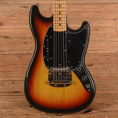 Fender Mustang Sunburst 1977 image 1