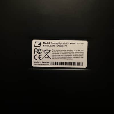 Elektron Analog Rytm MkII 2020 - Black Bild 3