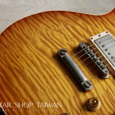 1999 Gibson Custom Shop 40th Anniversary 1959 Les Paul Reissue Tom Murphy Painted & Aged. Vintage World Edition image 9