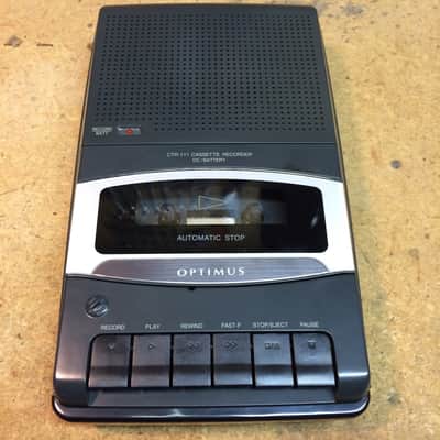 Optimus CTR-111 Cassette Recorder (Radioshack, Tandy, Cassette, LoFi, Lo-Fi, Tape, Portable) image 2