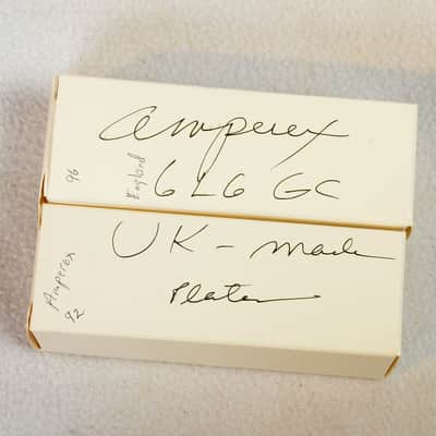 Amperex 6L6GC (matched pair) image 7