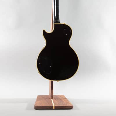 1992 Gibson Pre-Historic ’57 Les Paul Custom 3-Pickup Custom Shop Black Beauty w/ Chainsaw Case image 7
