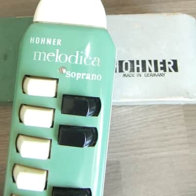 RARE, VINTAGE HOHNER SOPRANO MELODICA IN ORIGINAL BRANDED BOX - GOOD, USED & FULLY WORKING image 3