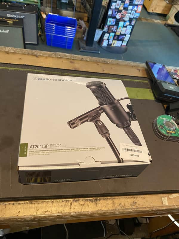 Audio Technica AT2041SP Set of Two Microphones Studio PAck Ensemble image 1