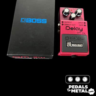 【完動品・清掃済】BOSS 技 WAZA CRAFT Dm-2w Delay Boss DM-2W Analog Delay Waza Craft Pedal