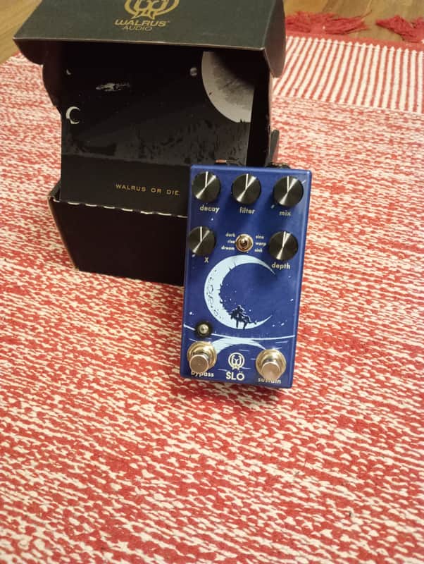 Walrus Audio Slö Multi-Texture Reverb 2019 - Present - Blue image 1