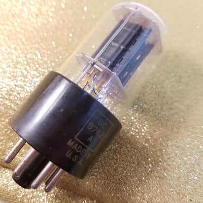 Raytheon perfect Matched Pair (2) VT-231 tNOS AT1000 TESTED Vacuum Tubes WWII military JAN-CRC-6SN7-GT dual triode 1941-1952 image 13