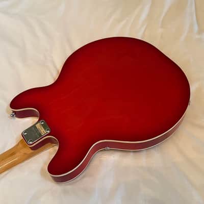 Vintage Epiphone EA-250 - Cherry - Made in Japan (MIJ) - Free Pro Setup image 11