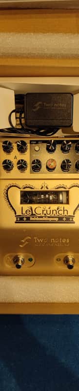 Two Notes Le Crunch Dual Channel Tube Preamp 2010s - Gold image 1