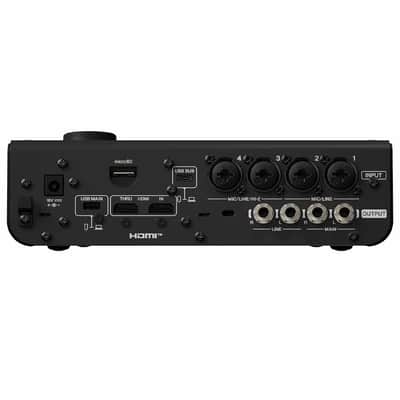 Yamaha URX44V 6-In/4-Out Audio/Video Interface-Black image 2