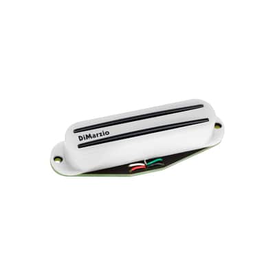DI MARZIO DP425W SATCH TRACK NECK WHITE image 1