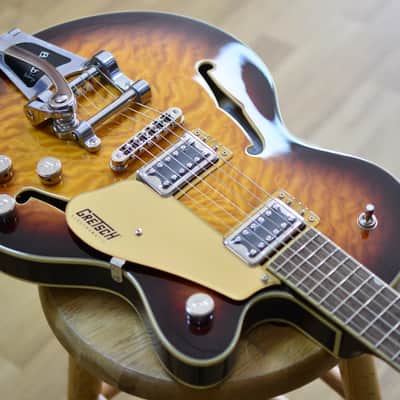 Gretsch G5655T-QM Electromatic Centre Block JR. Single-Cut Qulited Maple w/ Bigsby image 3