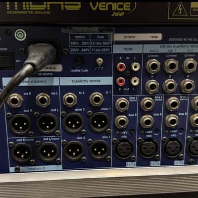 Midas Venice 160 + FLIGHTCASE 16-Channel racked in an Amptown flightcase image 4