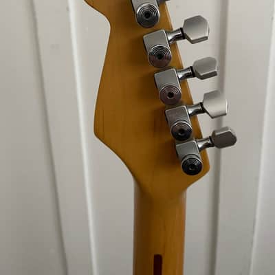 John Cruz built Fender Strat Plus with Maple  Fretboard 1988-Lake Placid Blue image 8