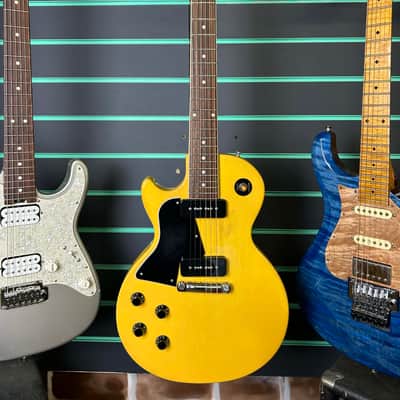 Gibson Les Paul Special TV Yellow 2019 Left-Handed Electric Guitar image 2