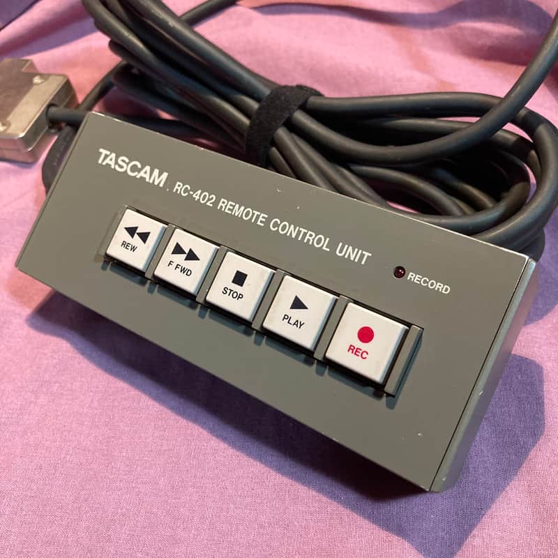 RARE TASCAM RC-402 Remote Control Unit For BR-20 Tape Machine | Reverb