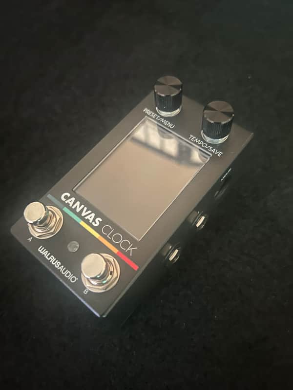 Walrus Audio Canvas Clock