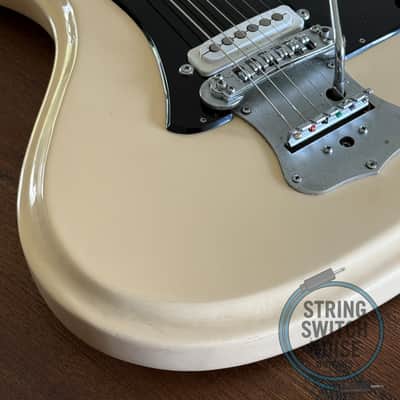 Guyatone LG-150T Guitar, “Mosrite” Offset, White, 1968 Vintage, RARE image 5