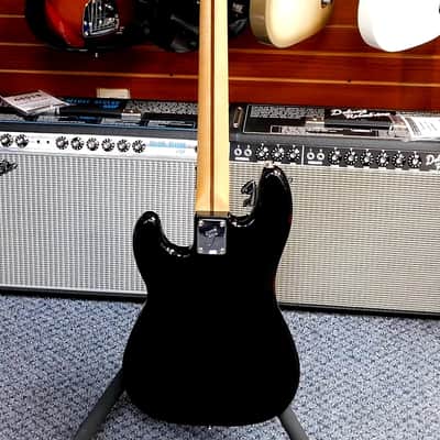 2021 Fender Player Precision Electric Bass w/Case! Gloss Black! VERY NICE!!! image 5