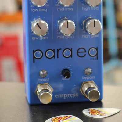 Empress Effects ParaEq MKII Guitar Effects Pedal Blue image 3