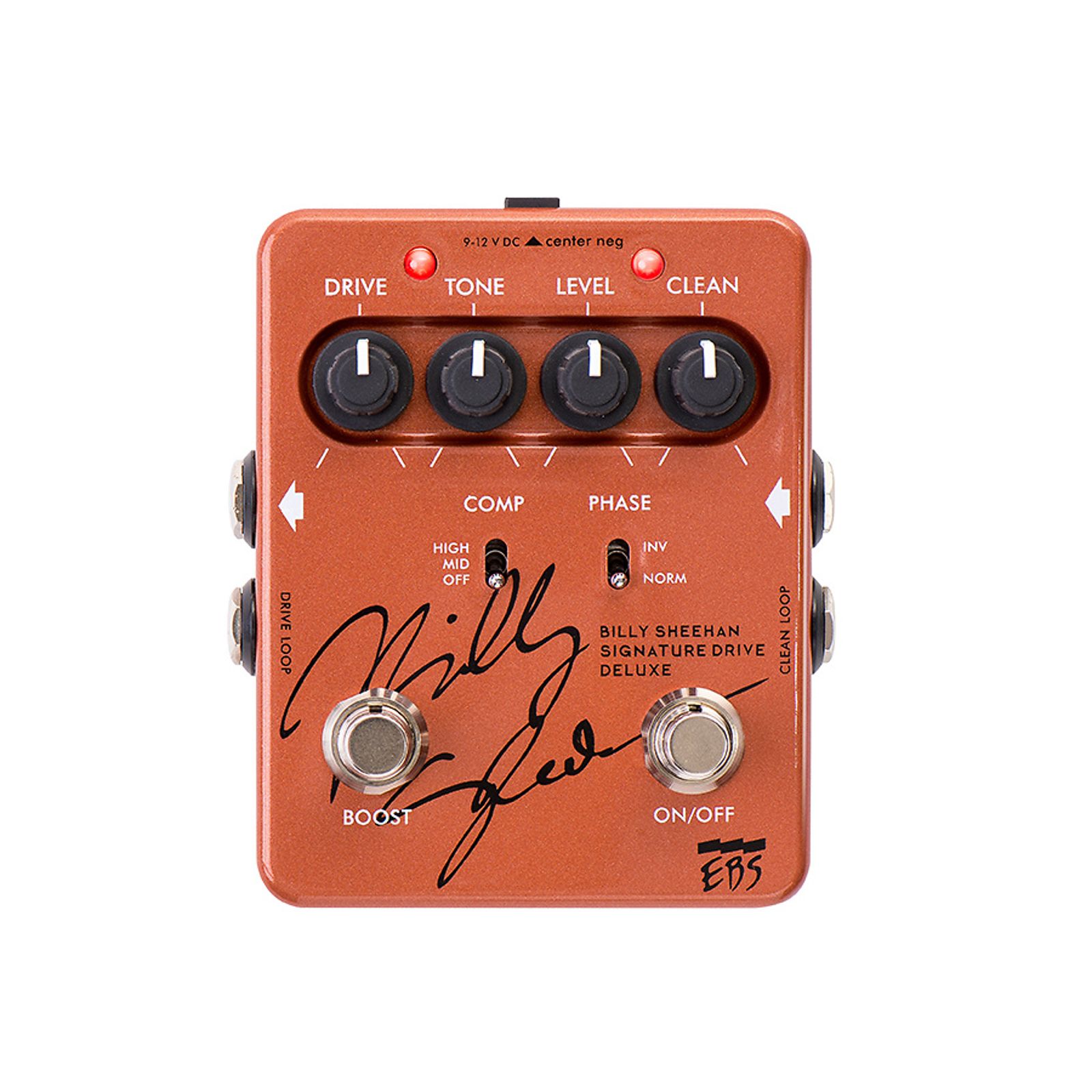 ギター Billy Sheehan Signature Drive DELUXE EBS Billy Sheehan Signature Drive Deluxe Bass Deluxe | Reverb