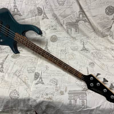 Peavey Fury IV 2001 4-String Turquoise Factory Active Electronics Lightweight Funk Master! image 12