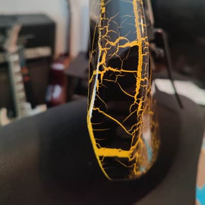 Jackson X Series SL3X DX Yellow 🟡 Crackle Soloist image 7