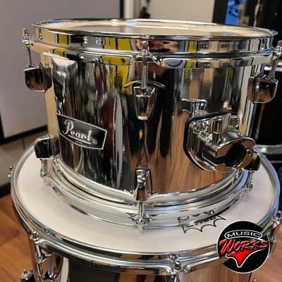 Pearl Export Chrome Mirror 10 12 13 16 16 22 + 1 Cymbal Stand image 4