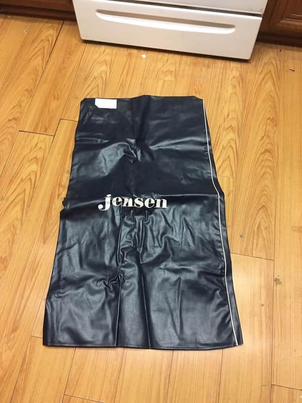 Jensen blue box bass cab Cover 26"x13-1/2x 37" image 1