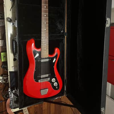 Eko 12-string electric Mid-60s - Red gloss image 7