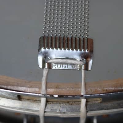 Rogers Banner snare 1950's - black image 5