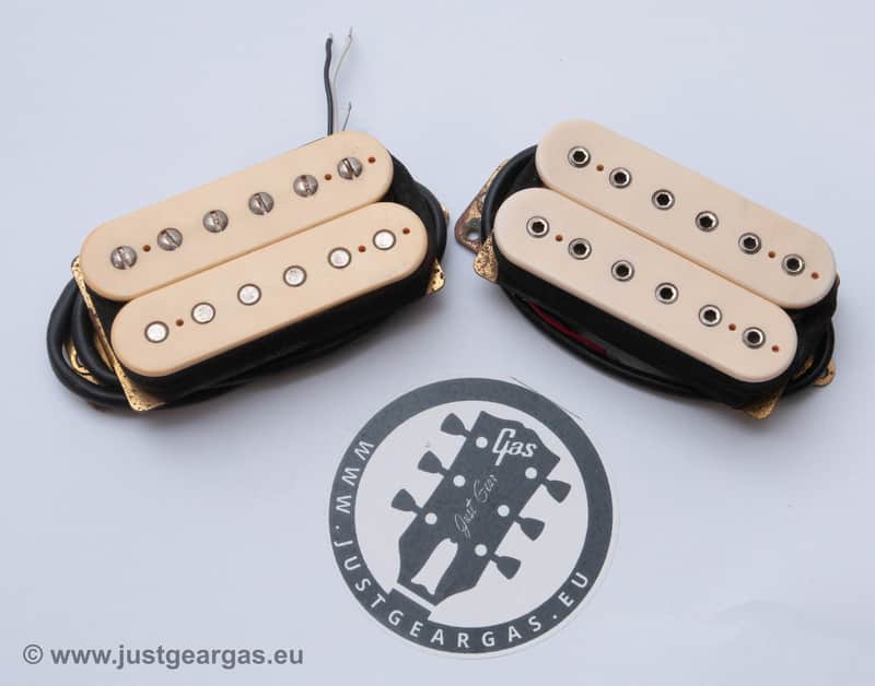 Vintage Early 80's Dimarzio PAF & Super Distortion Dual Sound rare 3 screw model w/ pickup rings image 1