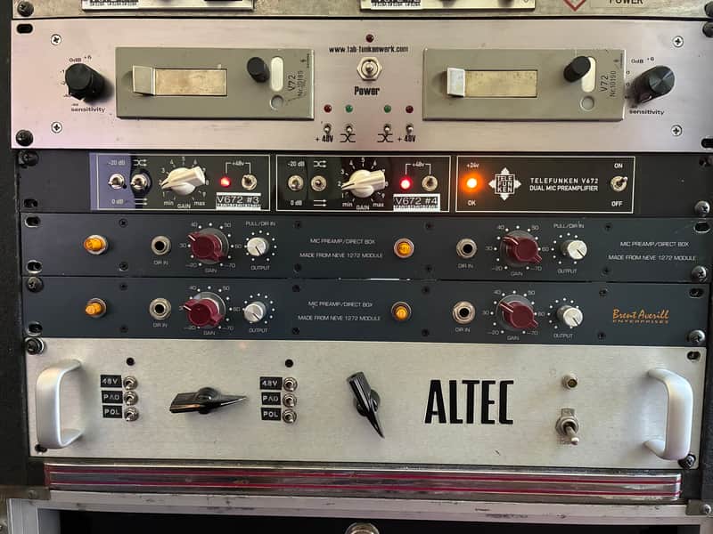 Altec 9470 Preamplifier pair (think Langevin AM-16) image 1