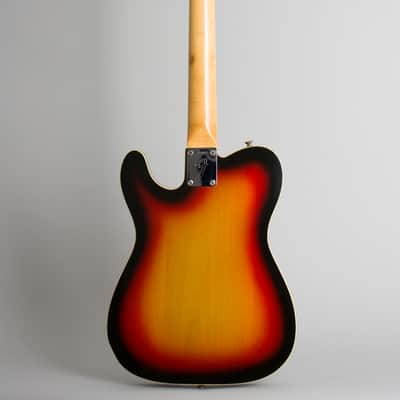 Fender Telecaster Custom with Bigsby Solid Body Electric Guitar (1968), ser. #219957, original black tolex hard shell case. image 2