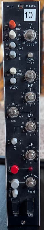 Ward Beck M480C Mic Pre / EQ Module (10 of 10) image 1