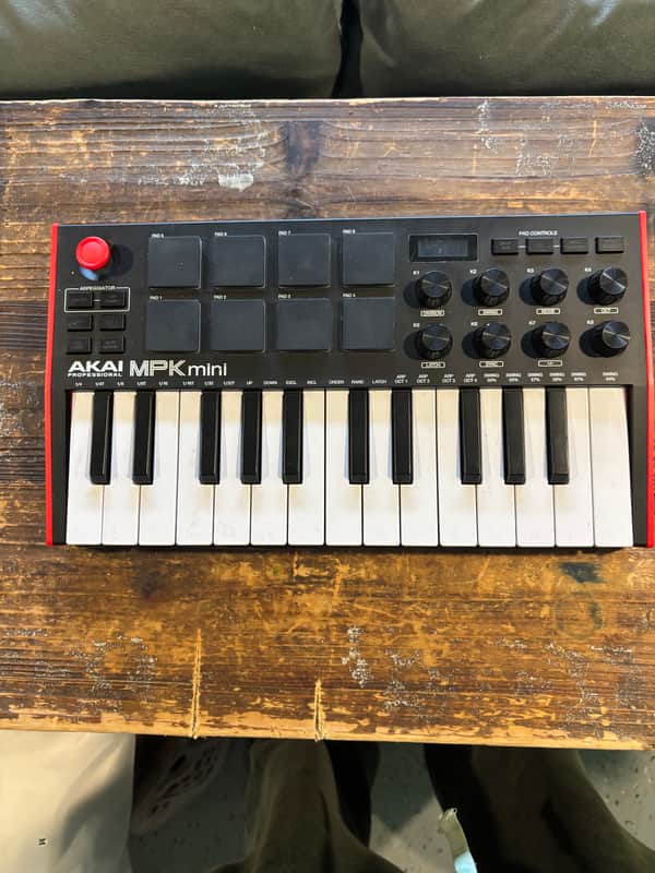 Akai MPK Mini MKIII 25-Key MIDI Controller 2020 - Present - Black with Black Keys image 1